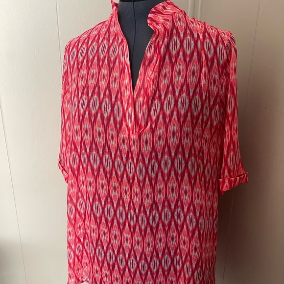 Plus Size Flowy Blouse - Picture 1 of 4
